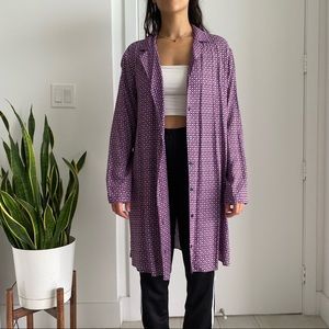 Button down shirt dress